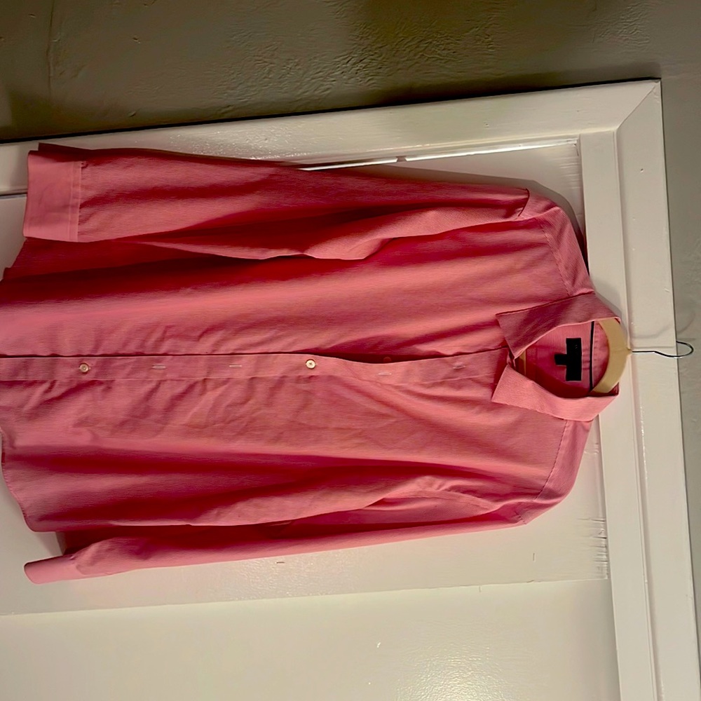 Mens long sleeved dress shirt Banana republic X-LARGE